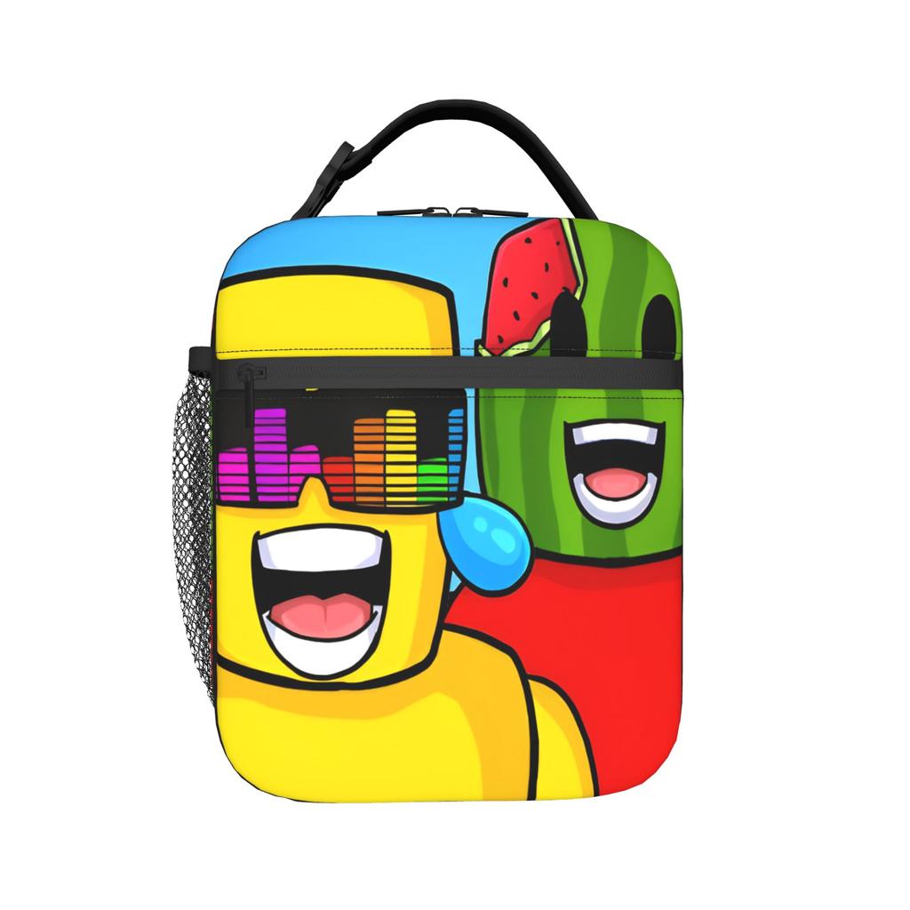 Sunny and Melon Product Insulated Lunch Tote Bag For Picnic  Food Storage Bag Portable Cooler Thermal Lunch Boxes