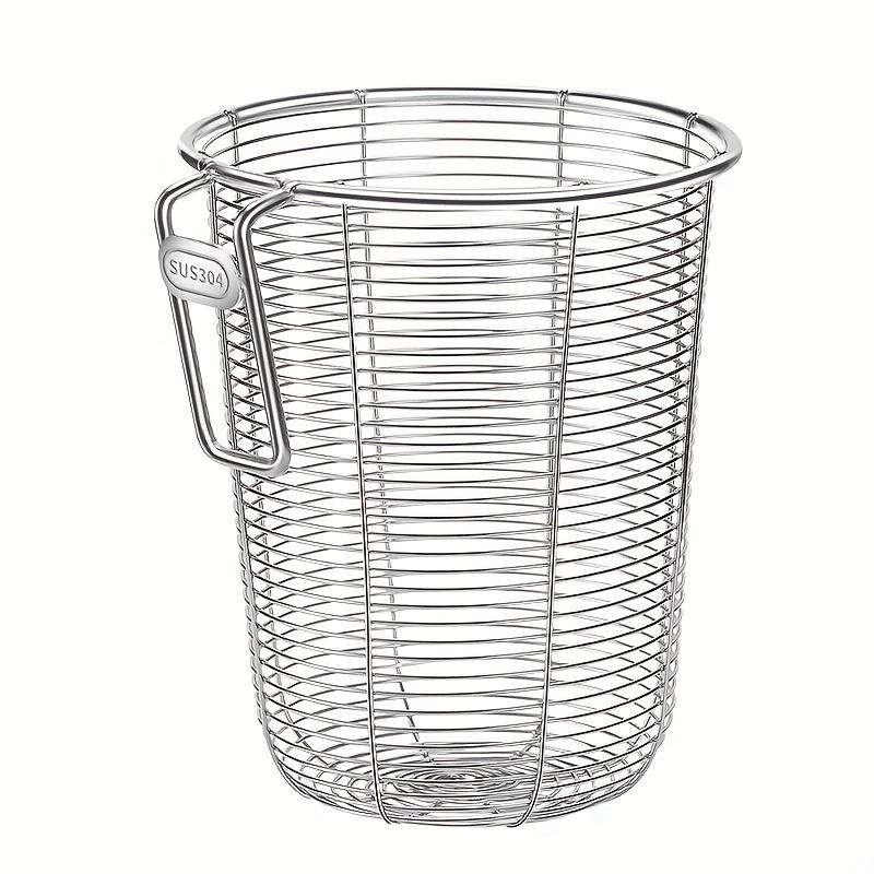 

Stainless Steel Utensil Drainer & Holder - Heavy-Duty Rustproof Dish Rack with Drainage System, Fork/Spoon/Chopsticks Organizer