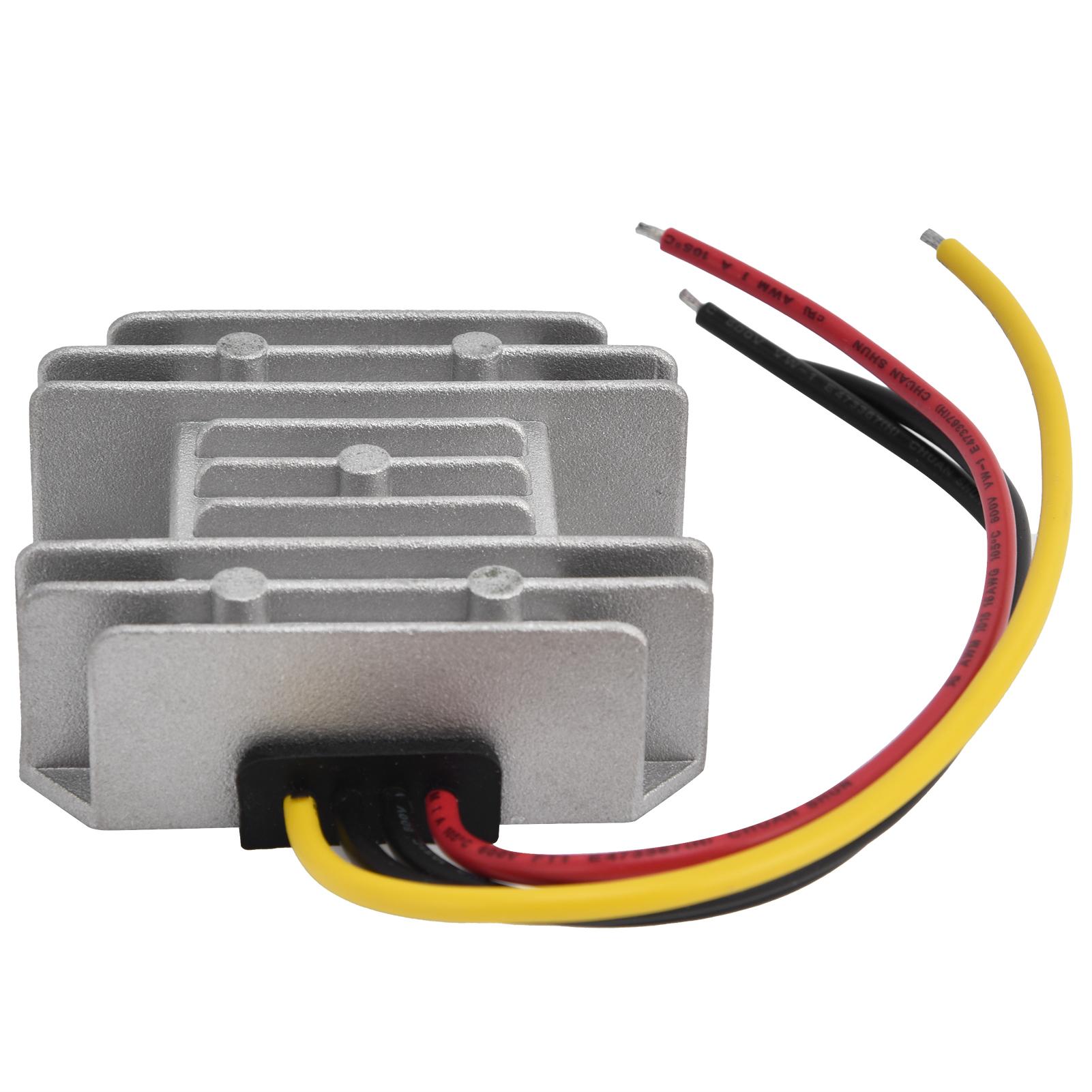 

DC 12V 24V Voltage Reducer Regulator Buck Power Transformer Converter for Motors Cars5V 5A