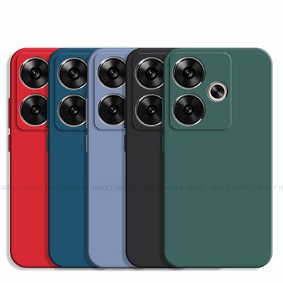 For Xiaomi Poco F6 Case Xiaomi Poco F6 Cover Original TPU Shockproof Liquid Silicone Protective Phone Cover For Xiaomi Poco F6
