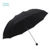 Paradise Umbrella Ten-Rib Extra Large Double Black Vinyl Checkered Sun Protection Uv Protection Dual-Use Sun and Rain Umbrella 70% off Umbrella