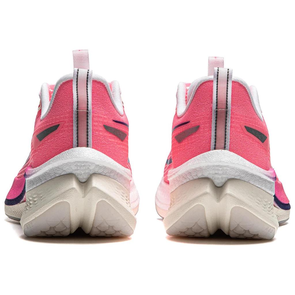 New LiNing Red Hare 7 Pro Cushioned Slip Resistant Abrasion Resistant Low Top Casual Running Shoes Women's Fluorescent Pink ARPU002-21