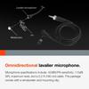 Tascam TM-10 Lavalier Microphone Black