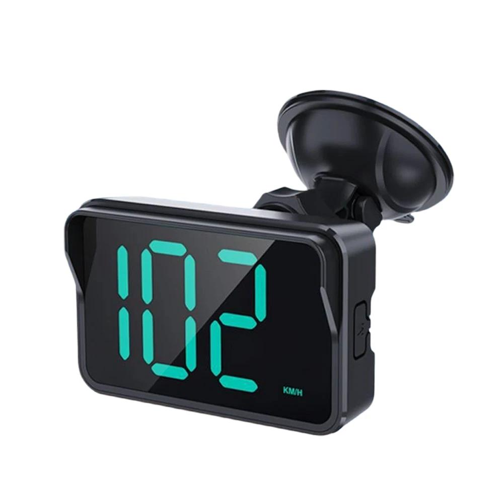 1pc Universal Head Up Display GPS HUD Digital Speedometer Speed Meter Suitable for All Vehicles Gps Speedometer