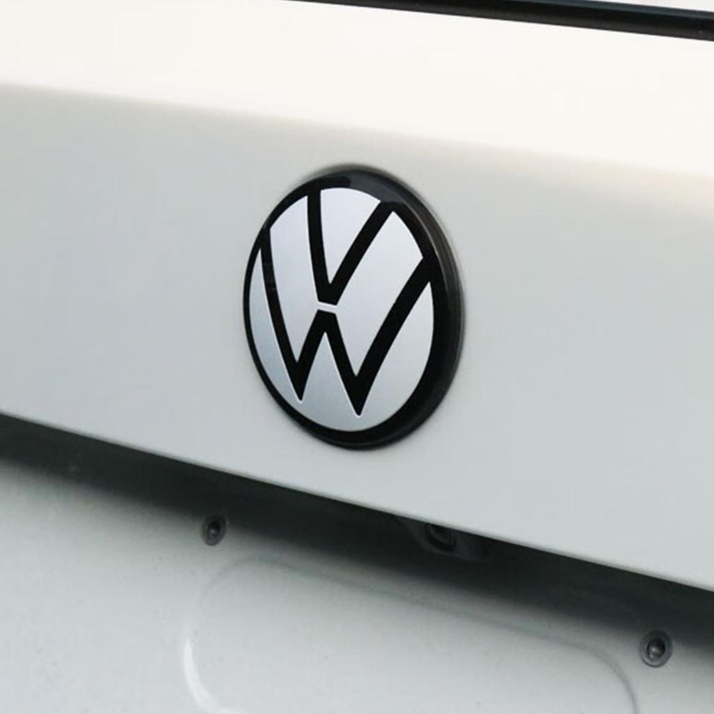 ABCD1 Car Front Rear Trunk Logo Emblem Badge Sticker Decoration For Volkswagen VW Golf 6 MK6 MK8 Golf 7 MK7 7.5 Golf 8 VARIANT
