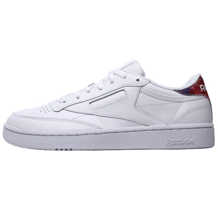 Reebok Club C Rainbow Casual Low-Top Sneakers Unisex sneakers White DV5303