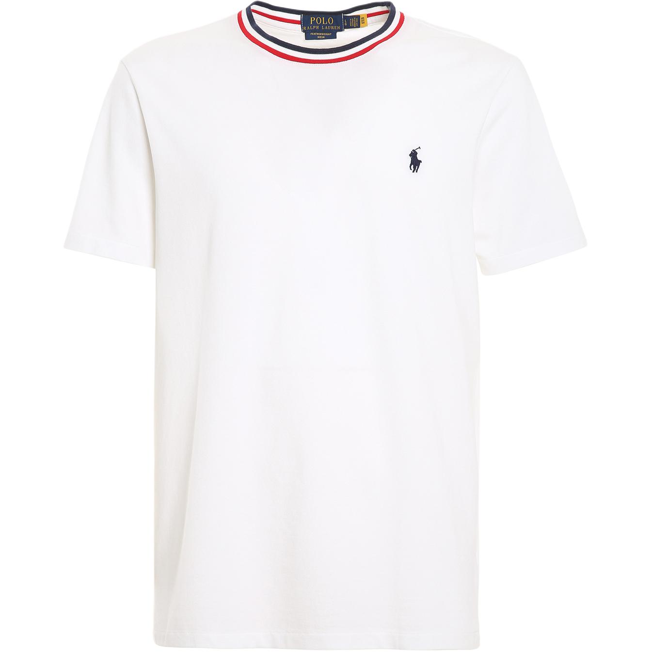 

Polo Ralph Lauren SS26 Logo Embroidered Knit Short Sleeve T-Shirt Classic Edition Men Tops 710812662-006 M