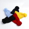 Cute Winter Custom Kids Beanie Hat High Quality Fashion Promotional Custom Embroidery Knitted Hat Solid Color Beanie Hat Style 4