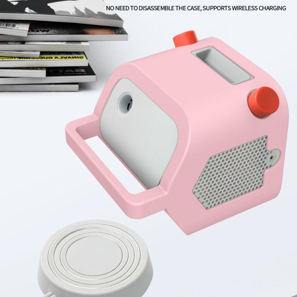 Shockproof Silicone Protective Case Anti Drop Anti-lost Full Protective Cover Soft Scratch-resistant for YOto Player 3rd Gen