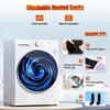 Heated Socks for Women Men, 6000mAh Rechargeable Battery Foot Warmer APP Controlled Electric Heated Socks for Camping