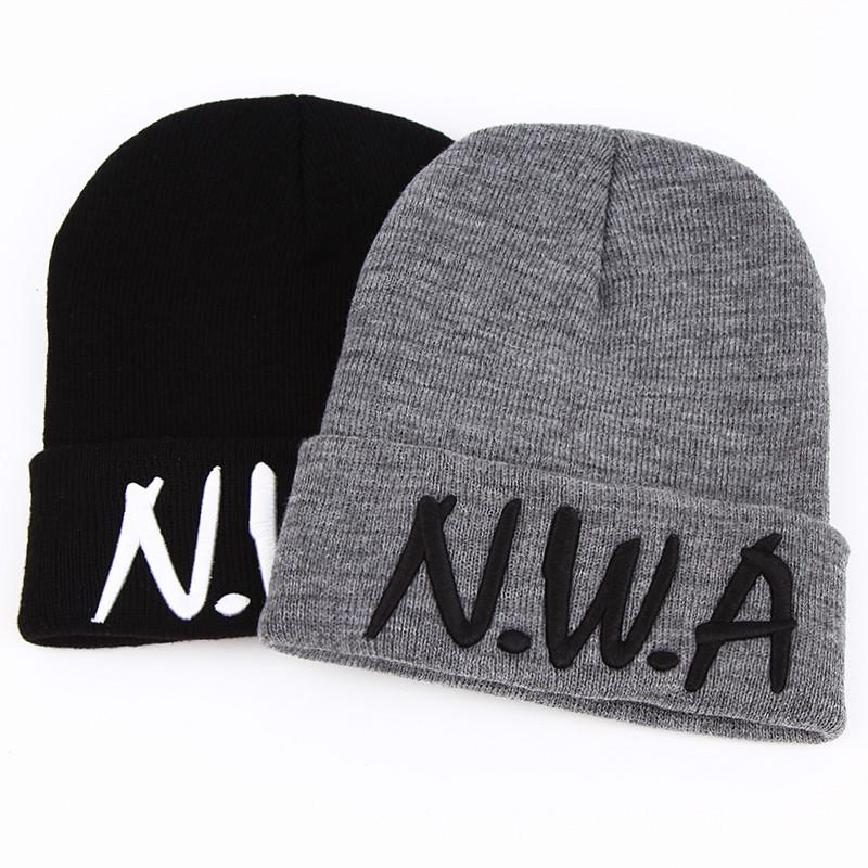Knitted Hat Men Snapback Winter Hats Woman Hip Hop Warm Beanie