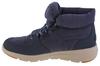 Skechers Glacial Ultra - Trend Up, marineblaue Winterstiefel für Damen