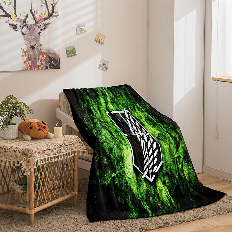 Cartoon Sunman Giant Series Double-Sided Flannel 3D Digital Printing Blanket Blanket