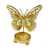 Butterfly Candle Holder Decorative Tealight Cup Candlestick for Home Table Christmas Party