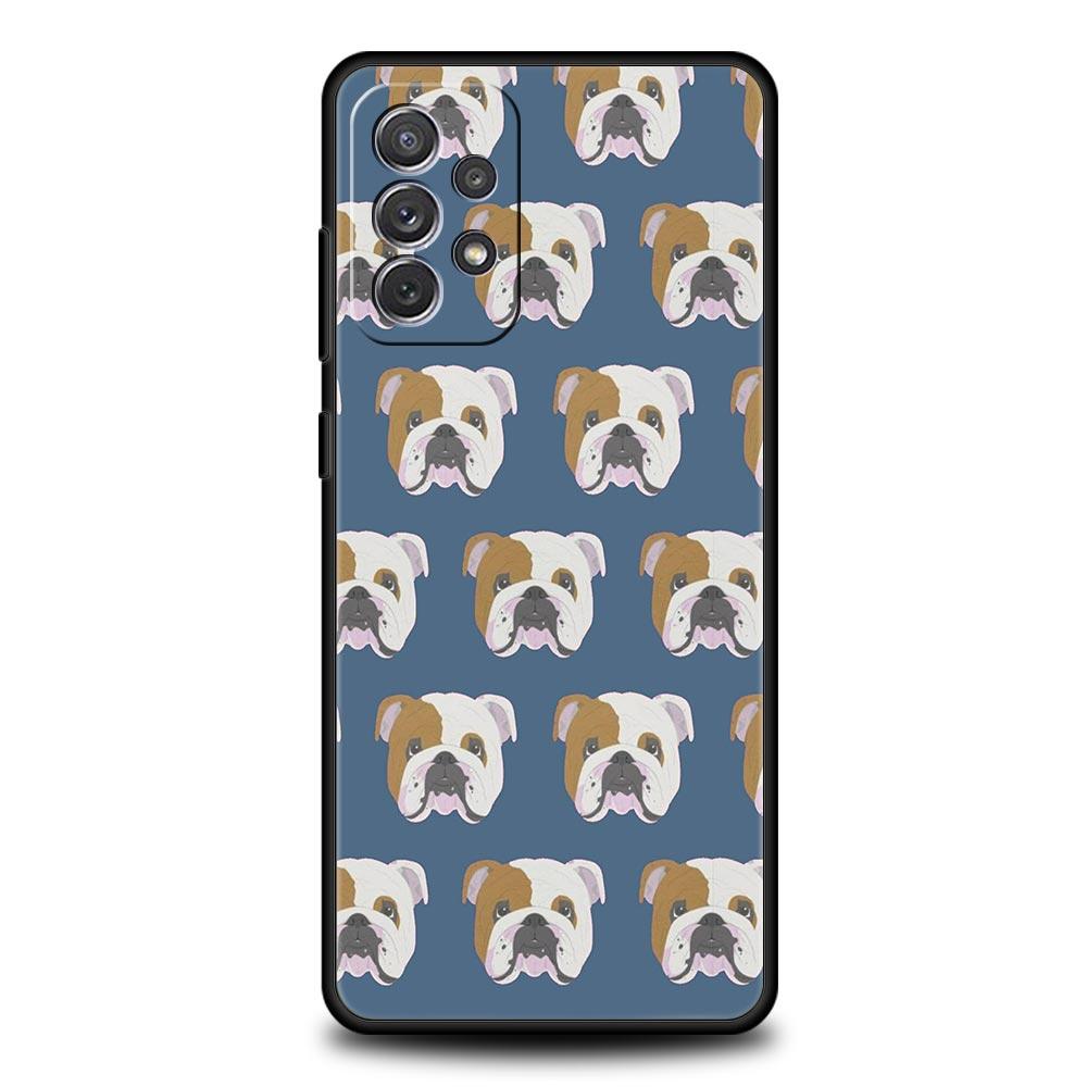 French Bulldog Dog Pet Phone Case for Samsung A51 A71 A21S A17 A11 A15 A25 A23 A33 A53 A73 A07 A03S A05S A13 A35 A55 5G Cover
