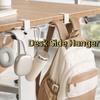 Adjustable Desk Side Bag Hook Detachable Desk Side Handbag Rack Water Cup Holder Hook  Office