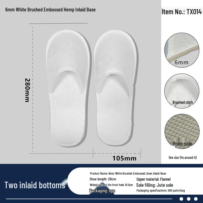 Disposable Hotel Slippers