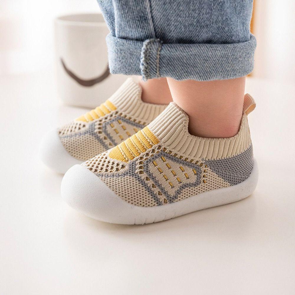 Mesh Design Breathable Mesh Baby Shoes Anti-slip Bottom Toddler Shoes Spring Season