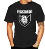 T-shirt Manches Courtes Casual Col Rond 100% Coton Commando Marine Forces Spéciales Navales Françaises Lutte Anti-Terroriste
