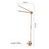 Baby Rattle Toy 0-12 Months Toys Wooden Mobile Bed Bell Floor Stand Bracket Newborn Bed Bell Hanging Holder Bracket Infant Crib