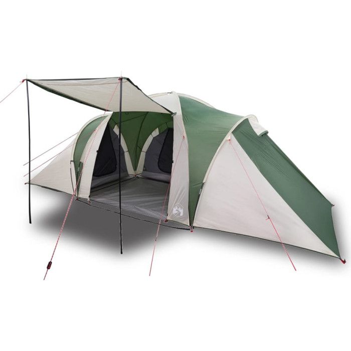 VidaXL Dome Family Tent 6 Person Green Waterproof, Tent, Camping Shelter, Garden Shelter, Camping Tent, Shelter 4009386