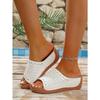 2025 Summer New Arrival Women's Sandals Strappy Flat Sandals Women's Open-Toe Sandals Women's Wedge Sandals