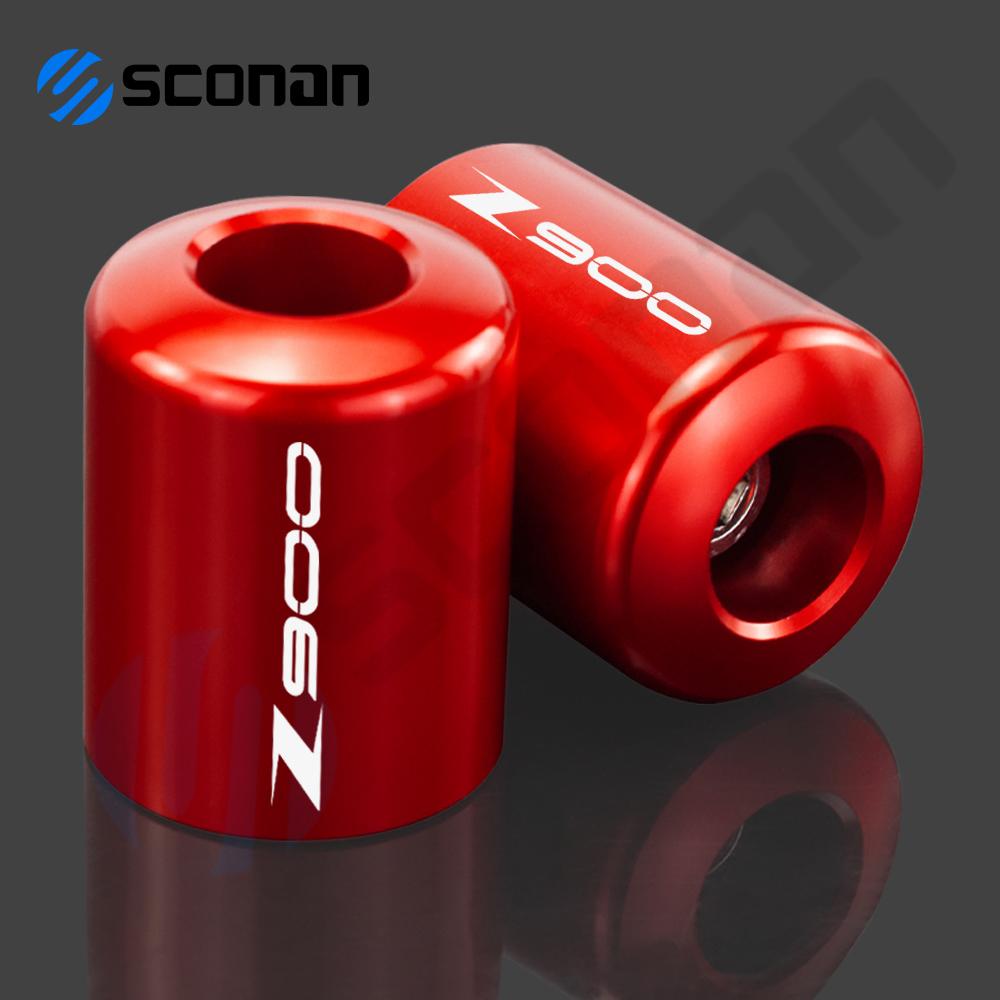 Motorcycle Accessories For Kawasaki Z900 Z 900 High Quality CNC Aluminum Handlebar Grips Handle Bar Cap Ends
