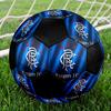Rangers F.C. Pallone da Calcio Misura 5 Colorato Cucito a Macchina PVC Pronto per la Competizione Resistente Alta Rimbalzabilità