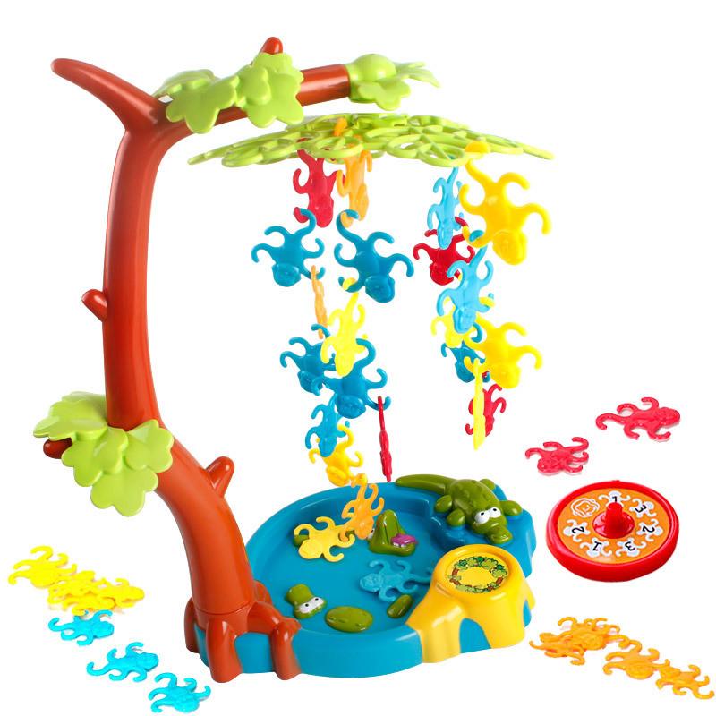 Kids Intelligence Board Game Balance Funny Monkey Climbing Tree Hang Toys Desktop Party Games Educational Toys For Toddler
