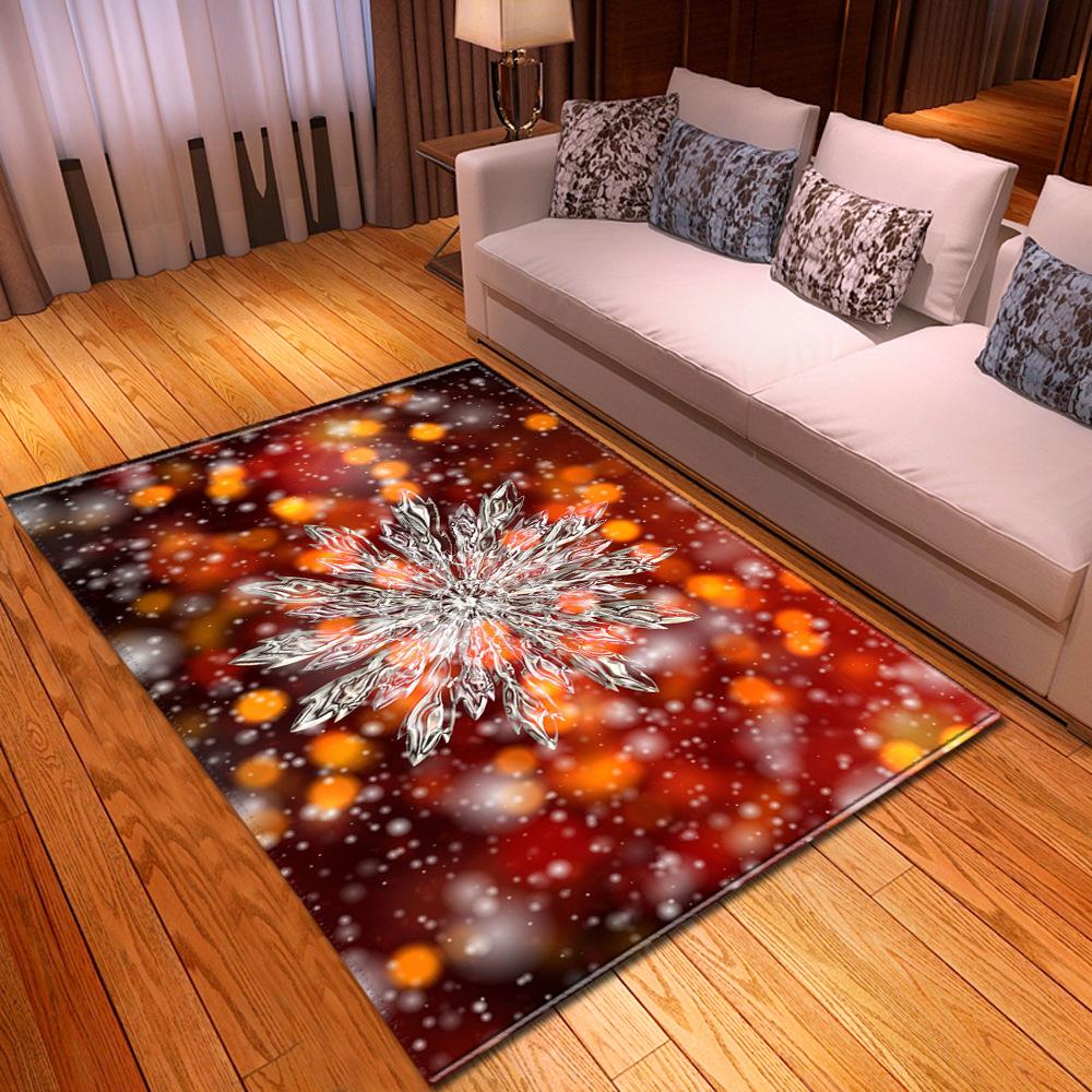 Christmas Living Room Floor Mat Bedroom Dining Room Carpet Carpet Doormat