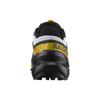 SALOMON Speedcross 6 Pohodlné Protiskluzové Odolné Podpůrné Trekové Boty s Nízkým Svrškem Pánské Trekové Boty Černá Bílá Žlutá 417378