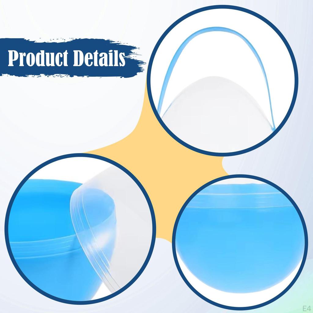 Container for Easter Eggs with Practical Handle, Made of PP, Fillable Creative Fillings,