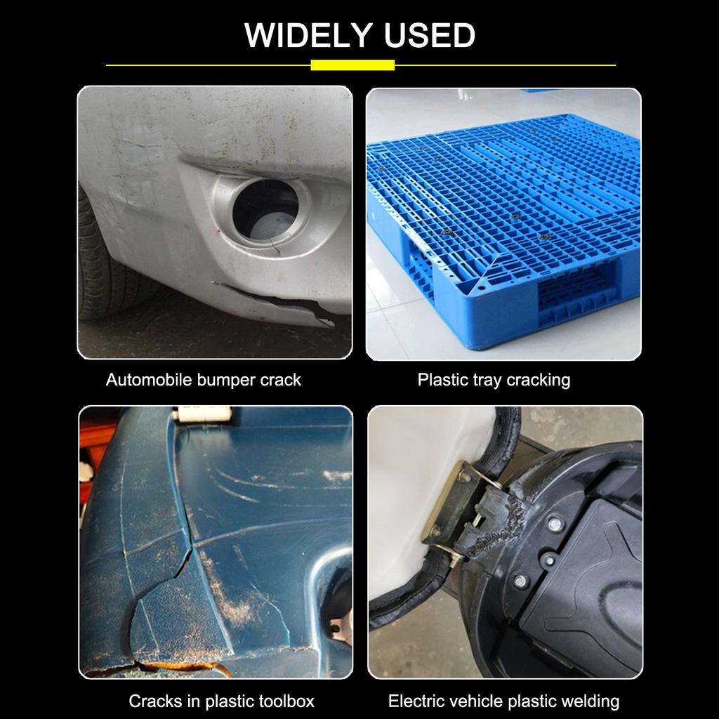 Plastic Welding Machine with Nail Gun for Automobile Bumper Repair and Plastic Crack Melt Welding Tool
