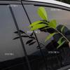 Glossy Black Car Door Window BC Pillar Post Cover Fit For BMW 5-Series E39 1997 1998 1999-2002 2003 Window Moulding Trim Sticker