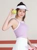 Nahtloses Racerback Sport-Top mit Brustpolstern für Tennis, Badminton, Training und Yoga