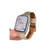 The Thin Pebbled Leather Strap Is Suitable for AppleWatch10, Apple Watch S9iwatch87th Generation SE Girl