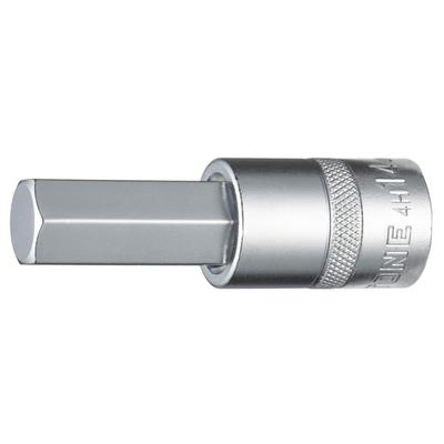 Tom Soquete sextavado Ângulo de acionamento Largura entre faces 14 mm 4H-14 12,7 mm (1/2 ")