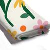 Vintage Flowers 70s 80s Shower Curtain Washable Waterproof Fabric Aesthetic Bath Curtains Set for Bathroom with Hooks Decor Art
