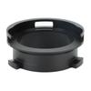 Coffee Powder Ring 51mm Aluminium Alloy Hands Free Dosing Funnel For Delonghi 9 Series 9335 9155 9355 9665 Black