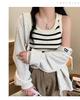 Women's Striped Knit Tank Top - 2024 Summer Slimming Style