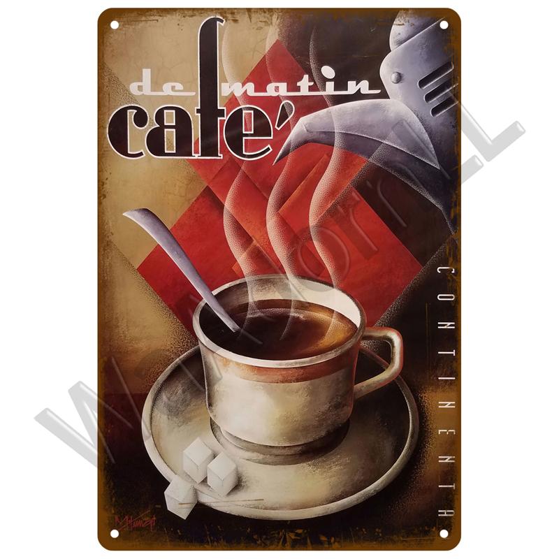 Metal Signs Vintage Cafe Signs Wall Decor Funny Posters Retro Plaques Painting Coffee Bar Sign Tin Signs Home Wall Decor Art