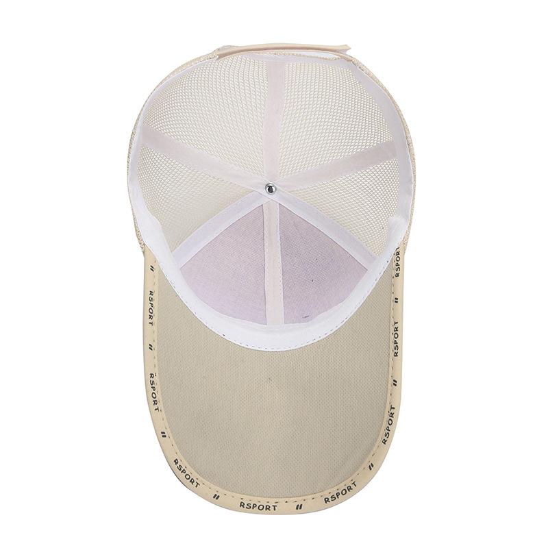 Spring Summer Outdoor Thin Baseball Cap Men's Sunshade Sunscreen Cap Breathable Quick-Drying Cap