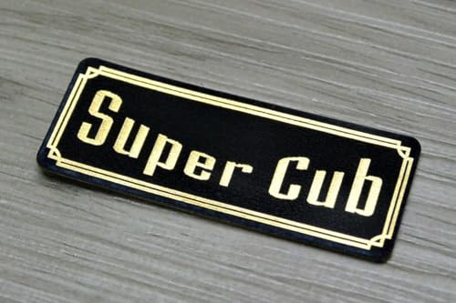

QE-203-3 Super Cub Black/Gold Оригинальная наклейка Super Cub 90 Super Cub 70 Super Cub 50 DX Super Cub 125 Super Cub 110 Super Cub 100 C125 Капот Cust