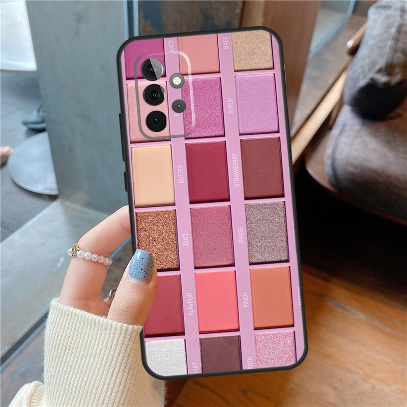 Make-up Lidschatten Palette Hülle Für Samsung Galaxy A15 A52 A53 A33 A13 A34 A54 A14 A35 A55 A56 A36 A26 A16 A06 A22 A32