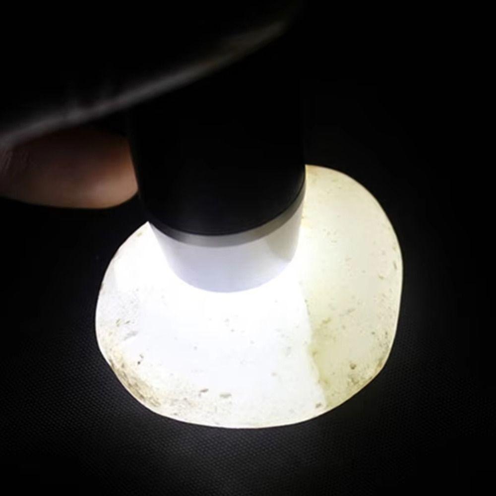 Portable Jewelry Appraisal Flashlight USB Rechargeable Built-in Battery UV Flashlight Four Light Source 365nm
