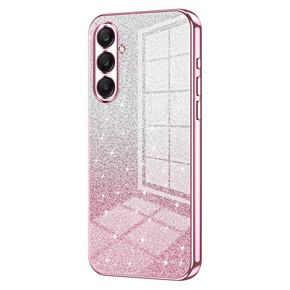 

For Samsung Galaxy A26 5G Case Electroplating Gradient Glitter TPU Phone Cover A