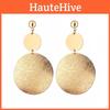 Fashionable Alloy Geometric Matte Earrings Popular Street Style For Women
