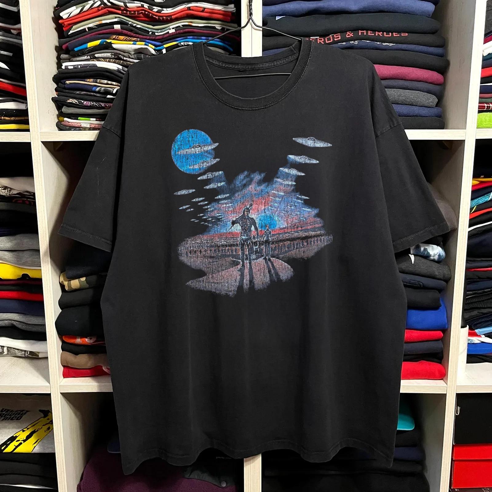 1984 Lynch s Dune Washed T-Shirt Black L S