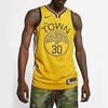 Nike NBA Earned Edition Dres Golden State Warriors Stephen Curry Pánský dres Žlutý BQ1159-731