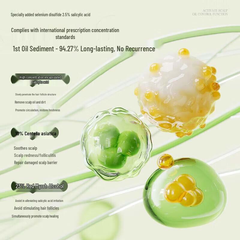 OHBT Selenium Sulfide Refreshing Cleansing Shampoo
